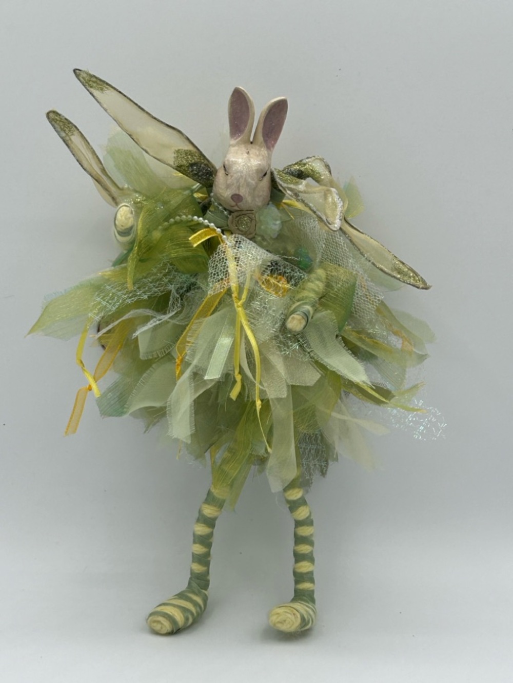 Katherine's Collection Wayne Kleski Bunny Rabbit Angel Ballerina Ornament RARE